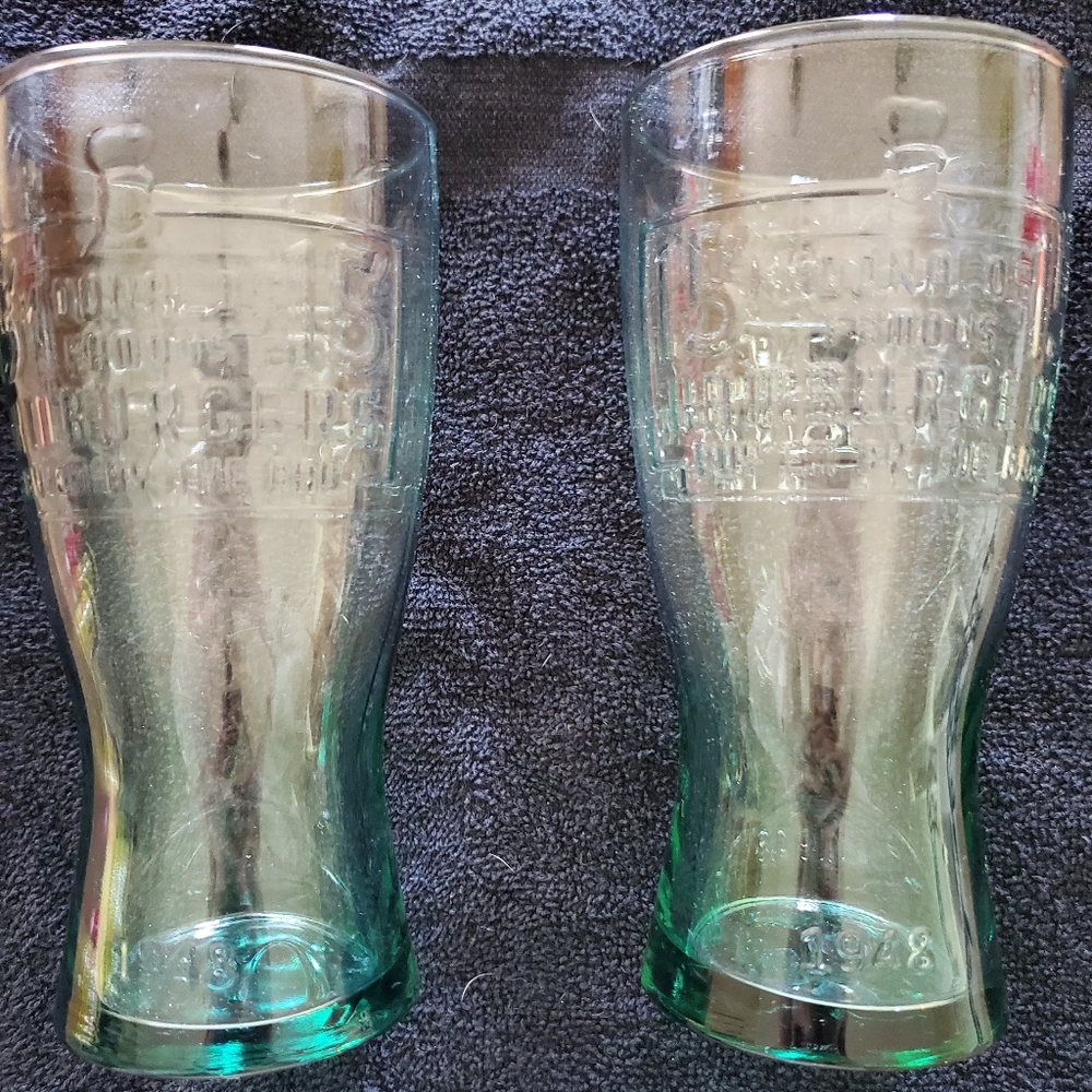 1948 VINTAGE McDonald's glasses